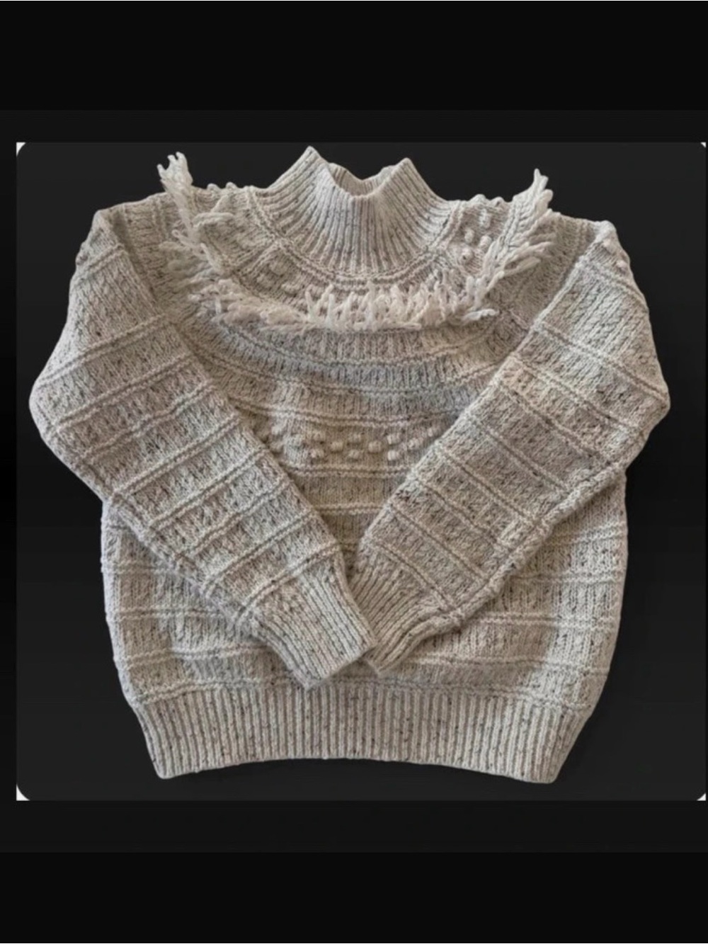 ivory Nora Craft sweater by FatFace